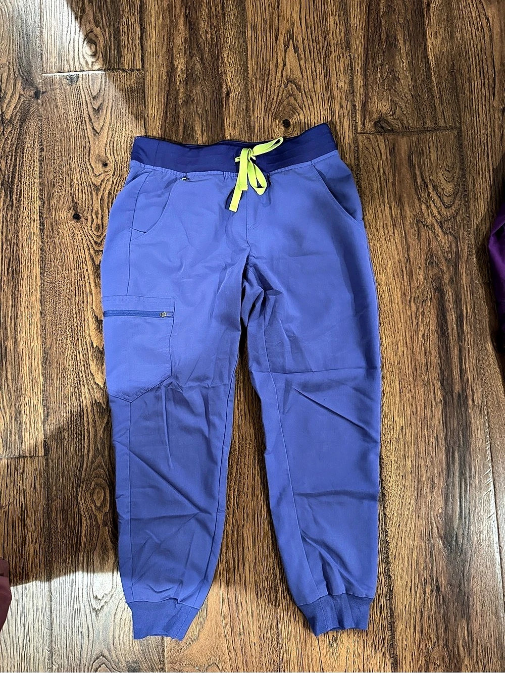 FIGS Zamora Jogger Scrub Pant Blue/Purple Size SP